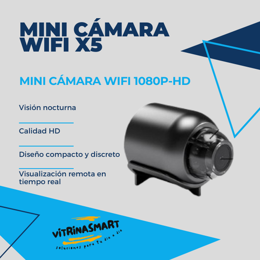 Mini Cámara WiFi X5