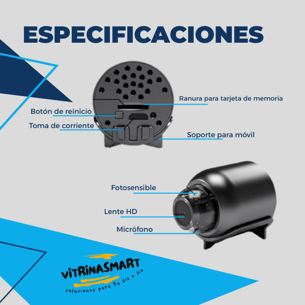 Mini Cámara WiFi X5